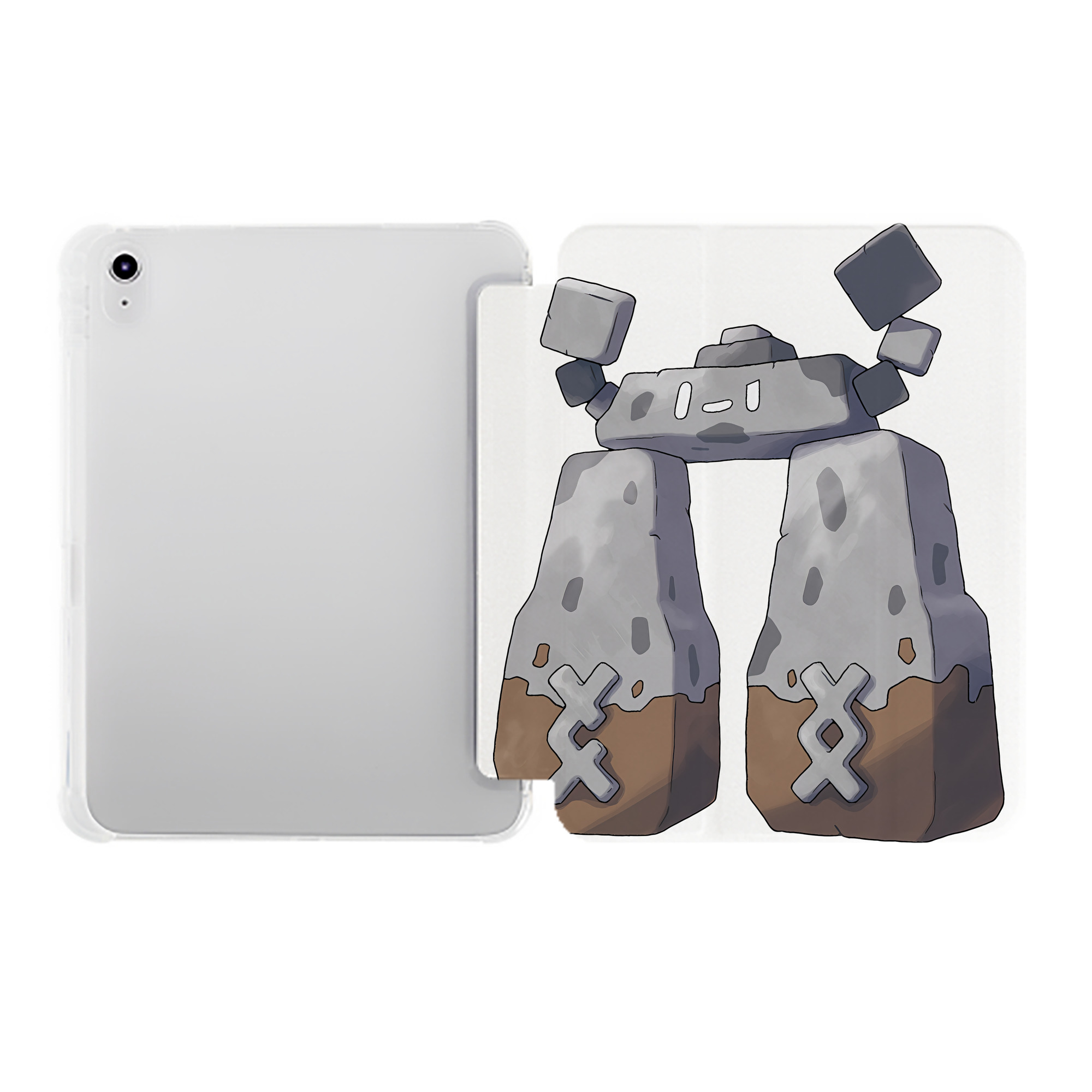（画像用） ポケットモンスター Pokémon IPad ケース ペン収納付き 三つ折りスタンド PUレザー×シリコン 対応機種9.5/10.5/10.9インチ